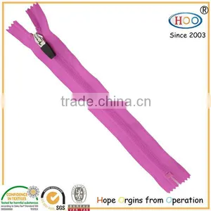 Pink Nylon YKK Zipper thumbnail-1