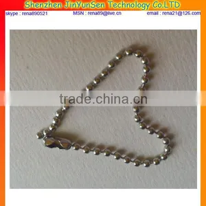 Iron Ball Chain Necklace With Clasp thumbnail-1