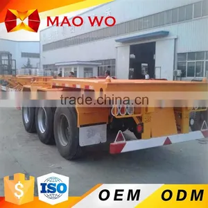 Shandong Tongya Best-selling 2/3 Axles 40ft Skeleton Container Semi Trailer Quality Choice thumbnail-2