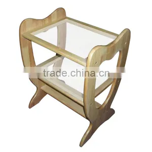 2016 Hot Sales Spa Centre Solid Wood Massage Trolley thumbnail-1