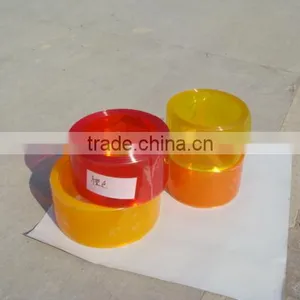 Wholesale Orange Yellow Insect-Proof PVC Strip Door Curtains thumbnail-6