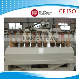 Jinan 3D Scanner 4Axis CNC Milling Machine CNC Router Wood Carving Machine With Multi-rotary thumbnail-1