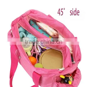 2015 Updated Waterproof Baby Mummy Diaper Bag Mom Nappy Bag thumbnail-4