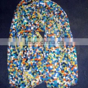 Hot Cotton Printed Scarf thumbnail-1