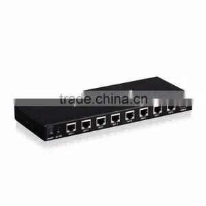 HDMI Splitter 1 in 8 Out Hdmi Splitter 1x8 by Cat5e/ Cat 6 Cable UTP Support 3D Max up to 50m Support 1080p for Hot Video Player thumbnail-3