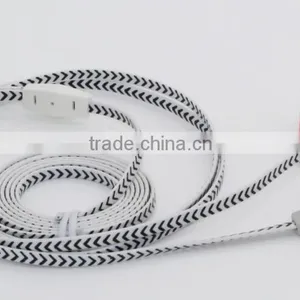 Printing Wire In-ear Earphone Colorful Cable Earphones for Laptop Computer thumbnail-2