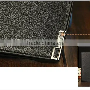 New Mens Leather Bifold Long Wallet Purse Clutch Handbag Credit Card Holder thumbnail-4