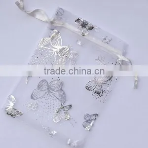Factory Hot Sell Customed Organza Gift Bag thumbnail-1