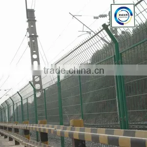 Highway Pvc Coated Welded or Chain Link Fence Wire Mesh Factory thumbnail-1