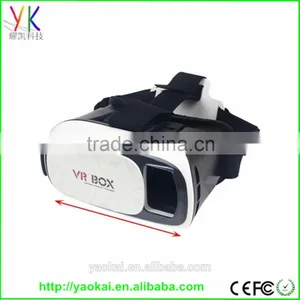 2016 Hot Selling Virtual Reality Glasses Case Plastic Google Cardboard 3D VR BOX 2.0 Adjustable 3D VR thumbnail-6