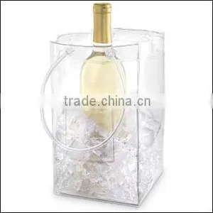 Sterile Durable Plastic Bags Clear Wine Cooler Plastic Bag thumbnail-1