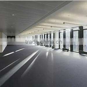 Vinyl Flooring: 2mm to 5mm Plastic Carpet Tiles With 0.2mm to 0.7mm Wear Layer,water Proofing and Easy Cleaning. thumbnail-1