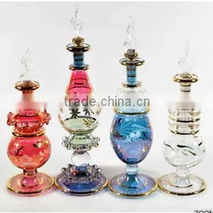 High Quality Egyptian Blown Glass Perfume Bottle thumbnail-1
