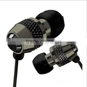 Branded Handsfree Metal Earphones With Mic thumbnail-1