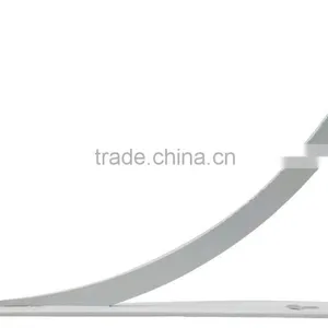 White Triangle Metal Shelf Brackets 5 Sizes Available to Meet Different Sizes of Shelves thumbnail-2