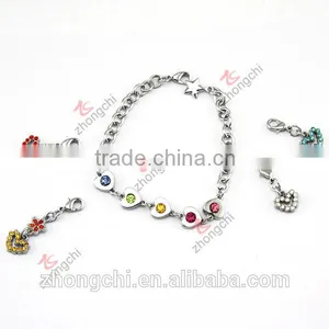Lovely Charms Bracelet, Colorful Stone Bracelet for Young Girl Jewelry thumbnail-1