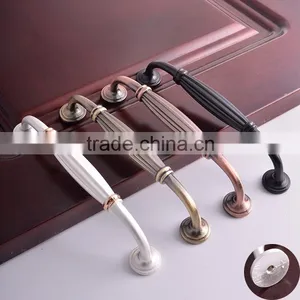 High Quality Zinc Alloy Copper Vintage Adjustable Bedroom Furniture Kitchen Dresser Cabinet Pull 128mm thumbnail-2