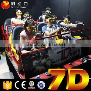 Quick Return Economic 7d Projector Cinema With Interactive Game thumbnail-2