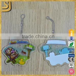 Flower Keychain Customized, Mink Acrylic Keychains thumbnail-6