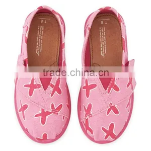 Child Shoes PinkTiny Baby Shoes Canvas Casual Shoes For 0-4 Years Old Butterfly Design thumbnail-3