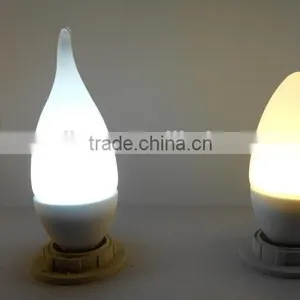 Aluminum Heat Sink E27/b22/e14 Led Candle Lighting 3w Led Candle Lamp E14 Dimmable thumbnail-4