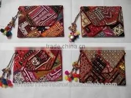 Latest Arrival Handmade Vintage Banjara Clutch Bag thumbnail-1