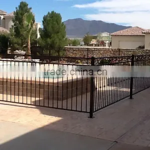 Iron Material and Swing Opening Pattern Entrance Wrought Iron Gate & Metal Gate thumbnail-3