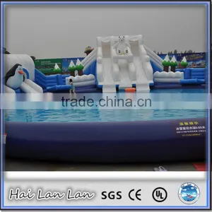 Inflatable Water Park Combo Slide and Bouncy thumbnail-3
