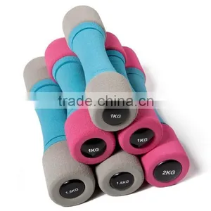 New Style High Quality Foam Cast Iron Dumbbell for Women thumbnail-1