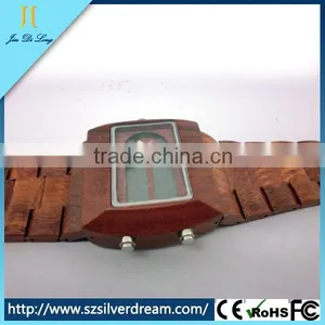 China Supplier OEM/ODM Eco-Friend Custom Wood Watch Mens thumbnail-6