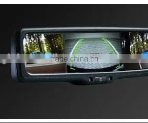 Car Camera Display- Multiple Rearview Mirror With Three LCD Monitors for Trucks thumbnail-1