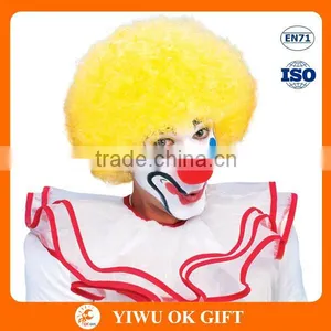 Carnival Funny Dress Masquerade Party Rainbow Clown Wig thumbnail-3