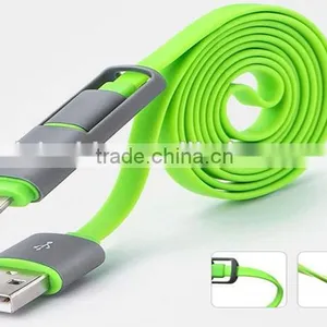 Two-in-one Usb Cable Male to Micro 5pin to I5/I6 thumbnail-3