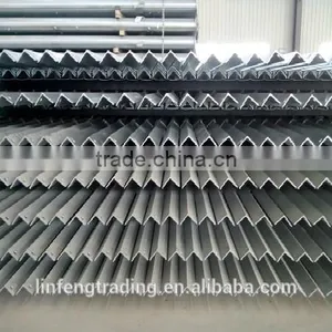 Black Hot Rolled Mild Carbon Q235 SS400 A36 Steel Angle Bar, Angle Steel thumbnail-2