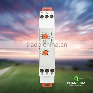 2016 New Design Multifunction Time Delay Relay 24V-240VAC/DC 0.1s-100h Width 18mm thumbnail-2
