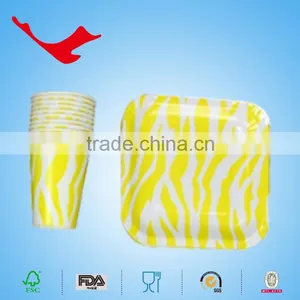 Disposable Food and Beverages Grade Paper Cup With Striped Style thumbnail-2