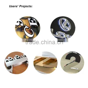Metal Sheet LED Letter Signs Automatic CNC Channel Letters Sign Bending Machine thumbnail-5