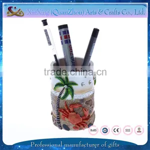 2016 Fashion Hot Selling Beautiful Resin Pen Holder Souvenir thumbnail-2