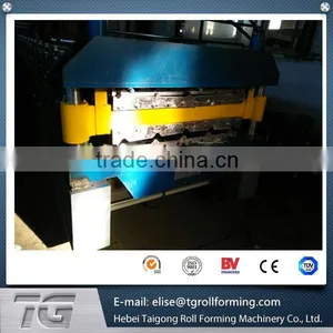 Double Layer Roof and Wall Roll Forming Machine/ Roof and Wall Tile Making Machine thumbnail-6