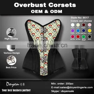 Wonder Women Corsets and Bustiers Red Lingerie Sexy Fat Women Corsets thumbnail-1