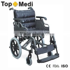 Rehabilitation Therapy Supplies Cheap Lightweight Aluminum Wheelchair for Disabled Kids thumbnail-1