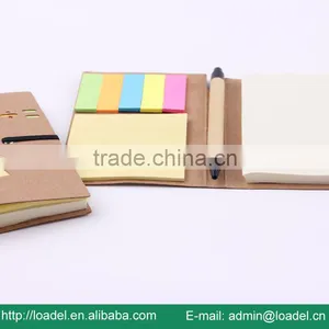 Brown Color Sticker Mini Notebook With Pen,notebook Pen thumbnail-3