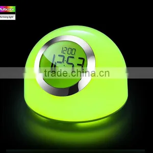 Led Lamp Table With Digital Clock thumbnail-5