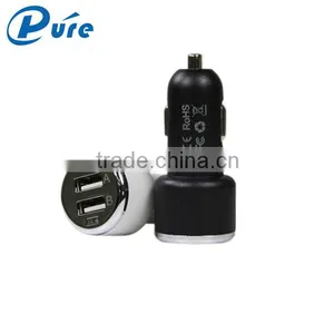 2016 Newest Electric Car Charger Radio Type Two Ports USB Radio Car Charger Power Supply thumbnail-1