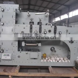 320 Plastic Film Lable Roll Flexographic Printing Machine thumbnail-1