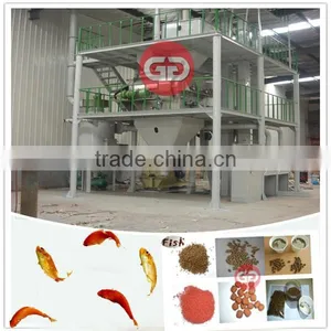 Small Extruding and High End Products Floating Fish Feed Pellet Production Line thumbnail-1