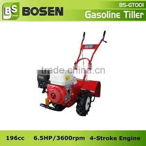 6.5HP Gasoline Mini Garden Cultivator With Rotary Hoe thumbnail-1