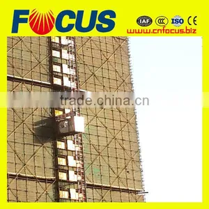 Tall Building Used Single Cage Construction Hoist thumbnail-1