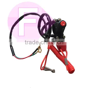 Universal Engine Stop Kill Tether Switch Lanyard for ATV Racing Emergency thumbnail-1
