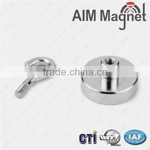 Stainless Steel Material Strong Neodymium Magnetic Hook thumbnail-1